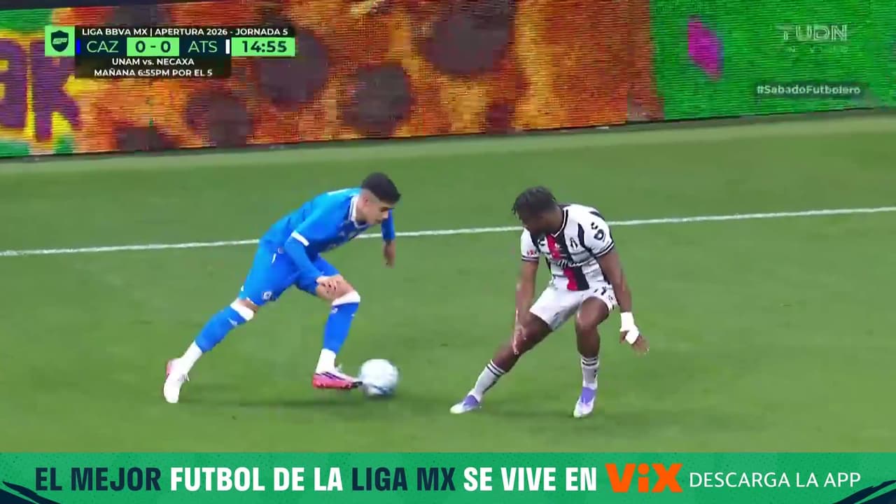 ¡La barrida salvadora de Gaddi Aguirre que le quita el 1-0 a Cruz Azul!