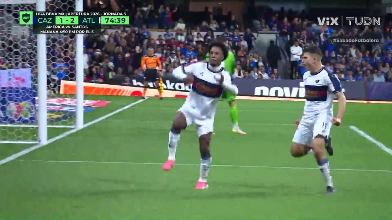 ¡Penal y gol del Atlante! ¿Cómo te atreves a tirar así, Johan Julio?