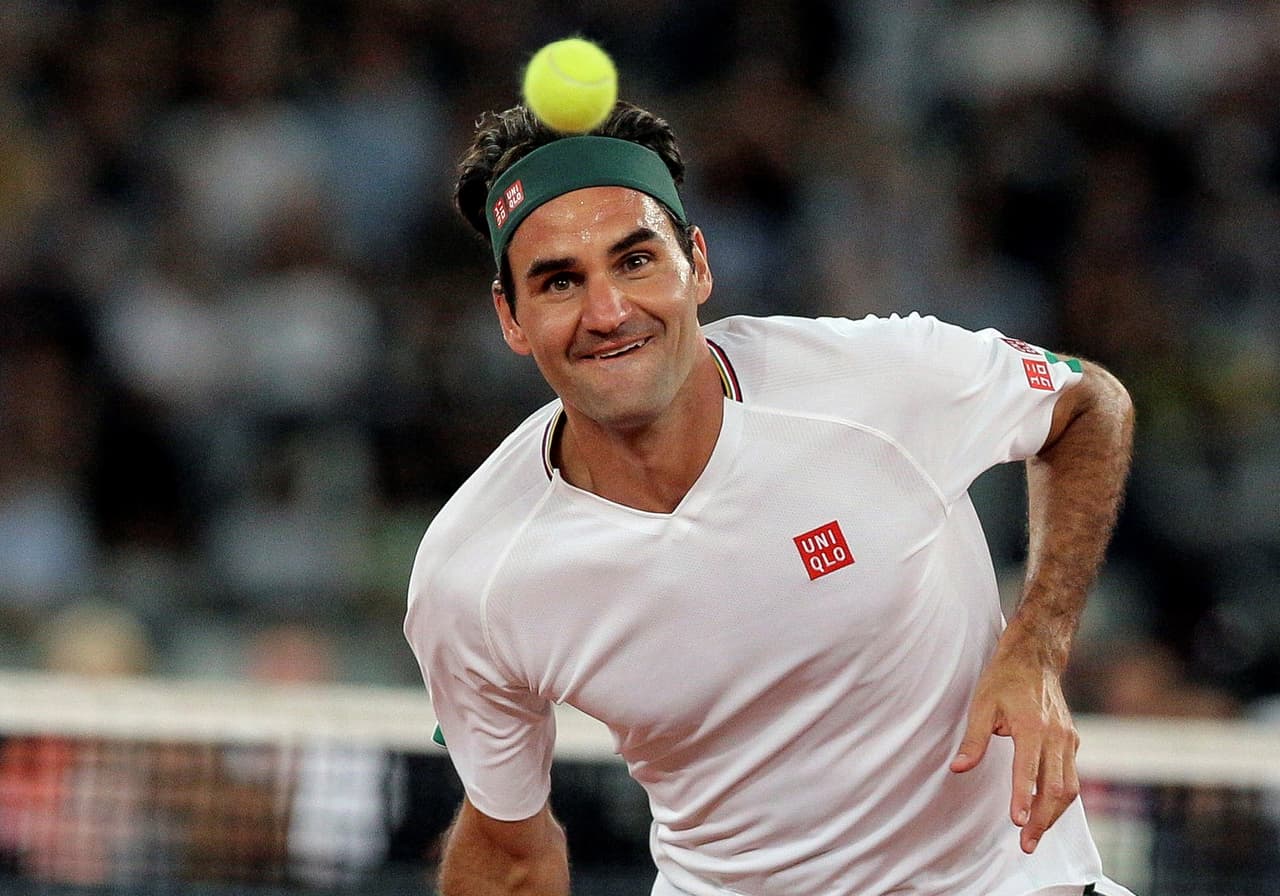 Federer lanza un nuevo reto de tenis a sus amigos