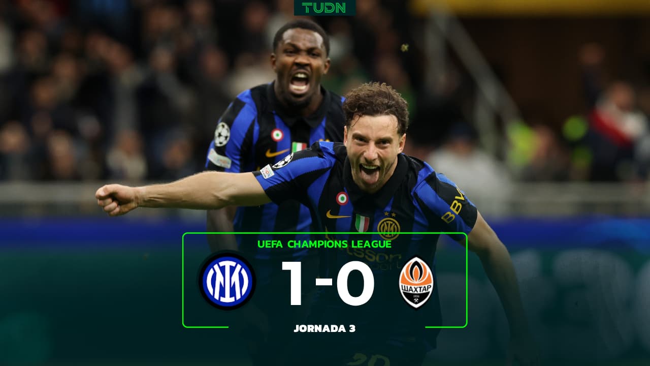 Resumen | Inter vs. Shakhtar Donetsk: Triunfo italiano con mucho porte 