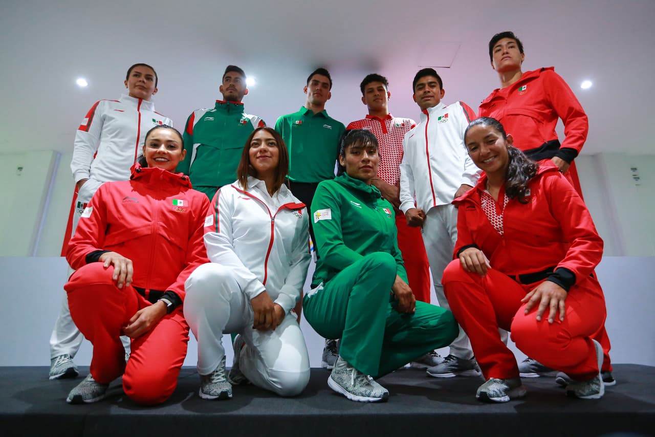 Así fue la presentación del uniforme de la delegación mexicana, previo a los Juegos Panamericanos Lima 2019, celebrado en el Comité Olímpico Mexicano.