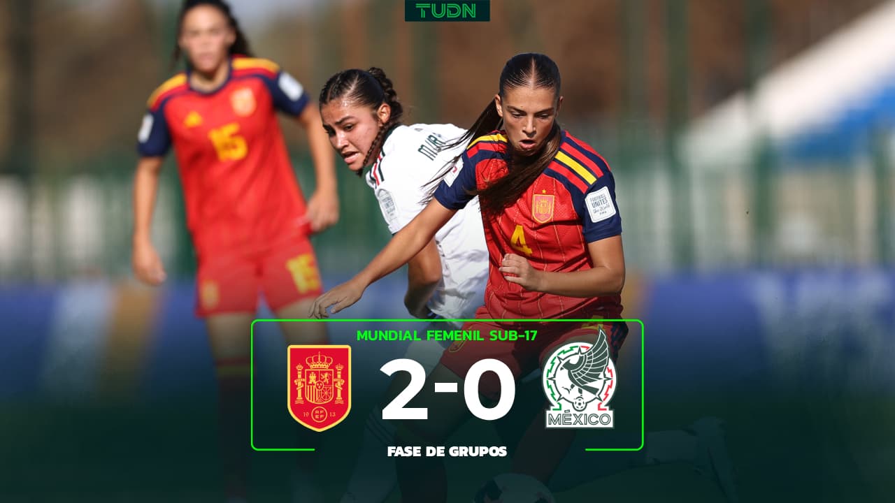 Resumen | ¡Victoria de La Roja! España se impone con autoridad ante México en su debut del Mundial Sub-17 Femenil