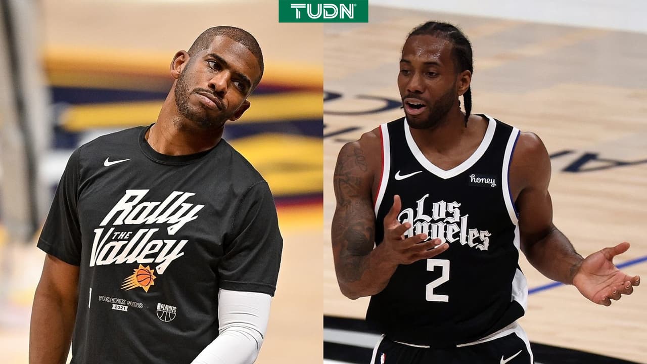 Chris Paul y Kawhi Leonard preocupan en Suns y Clippers en NBA Playoffs