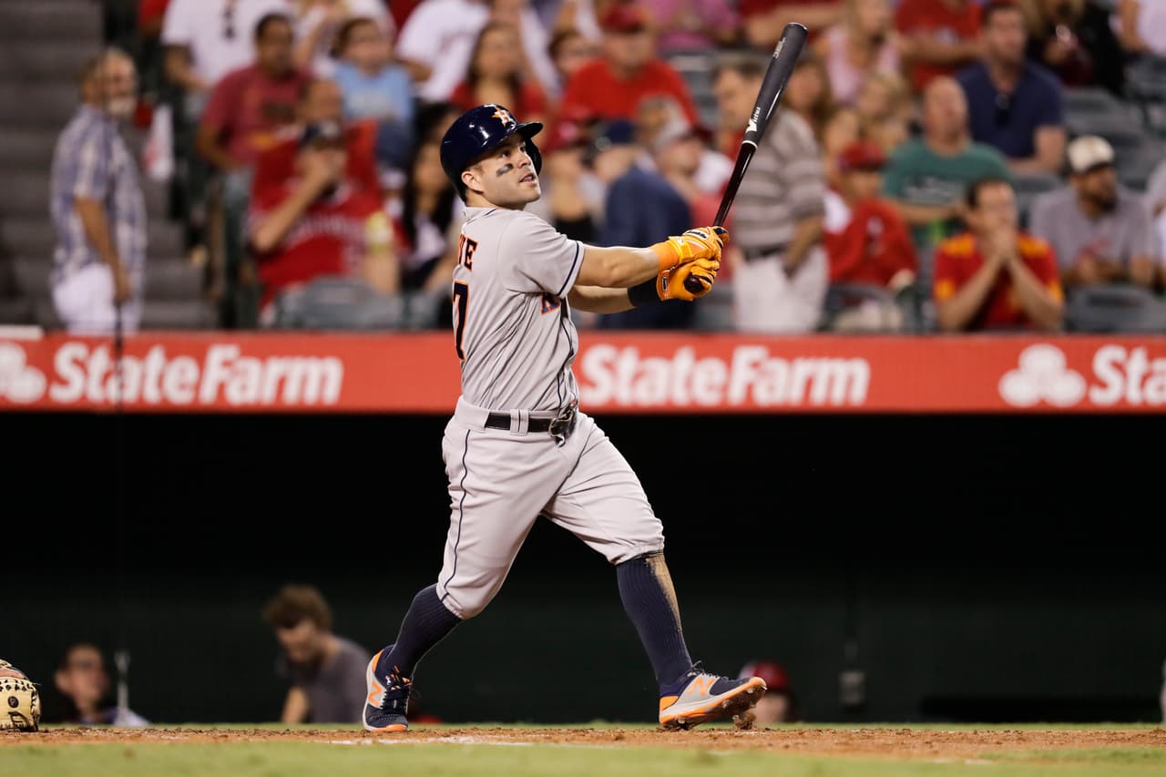 José Altuve de los Astros de Houston. (AP Foto/Jae C. Hong)