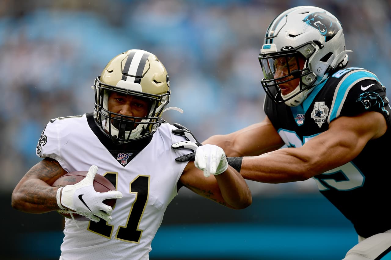 Deonte Harris de New Orleans Saints | PR