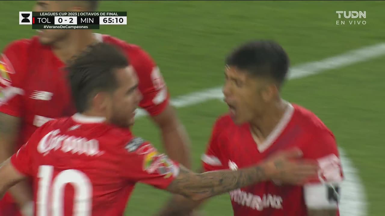 ¡Toluca vive! Huerta anota el 1-2 ante el Minnesota FC