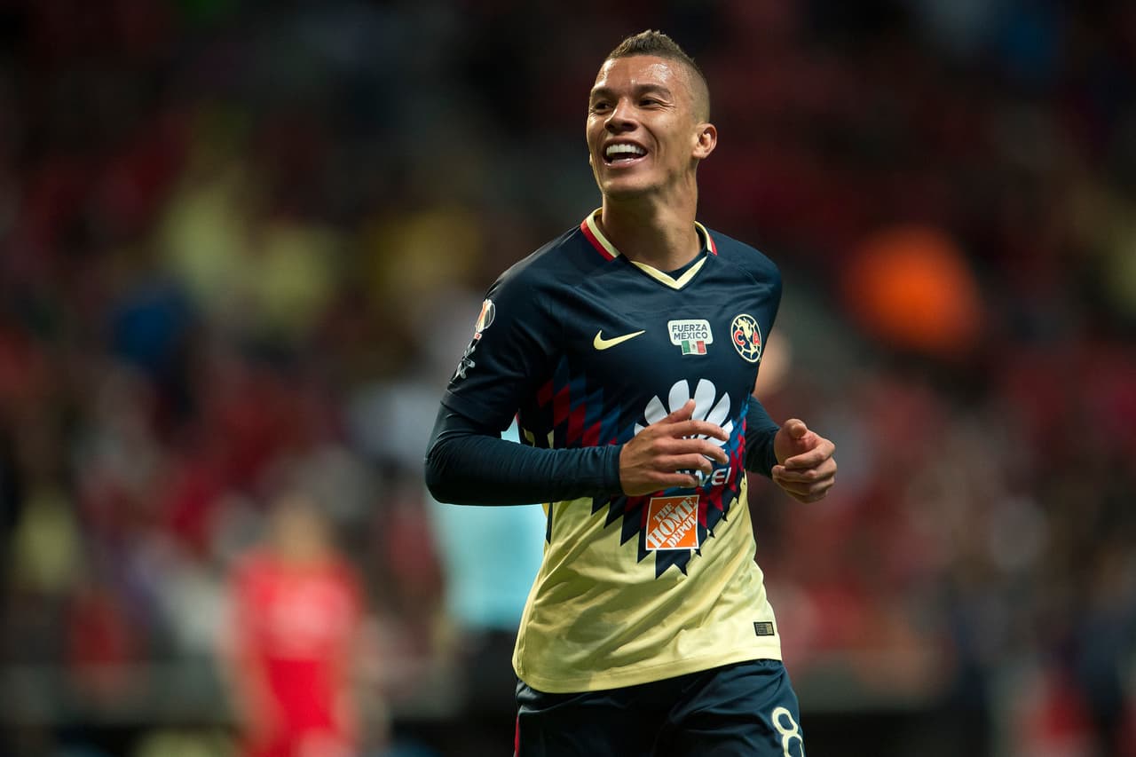 <b>Uno de los nuevos en la Liga MX es Mateus Uribe, con América. </b>Ha disputado cuatro partidos en el fútbol mexicano, siendo titular en tres de ellos. Además, marcó un gol.