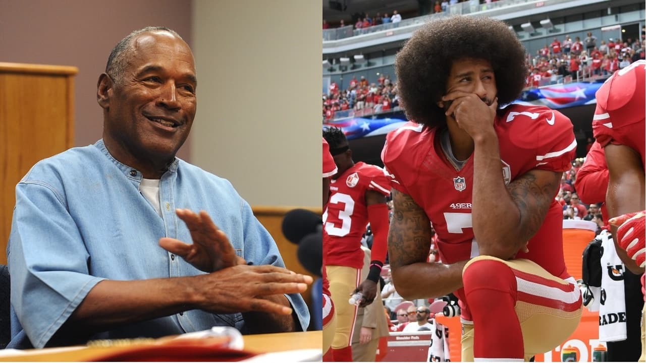 O.J. Simpson criticó a Kaepernick por sus protestas contra el abuso policial