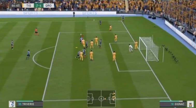 Betsiel Hernández y sus poderosos Gallos le dan un baile a los Tigres de Francisco Venegas y les dan una goleada de 2-6 a domicilio.