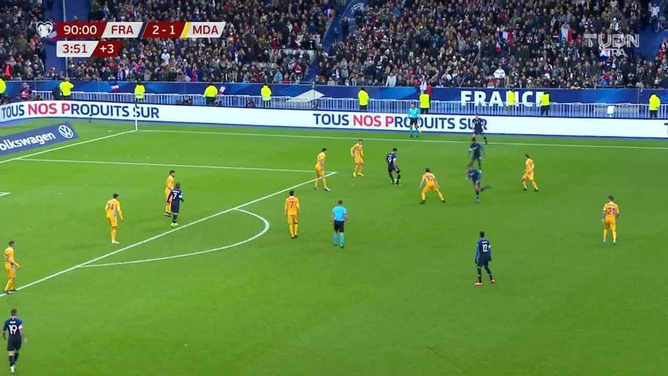 ¡Terminó el segundo tiempo!