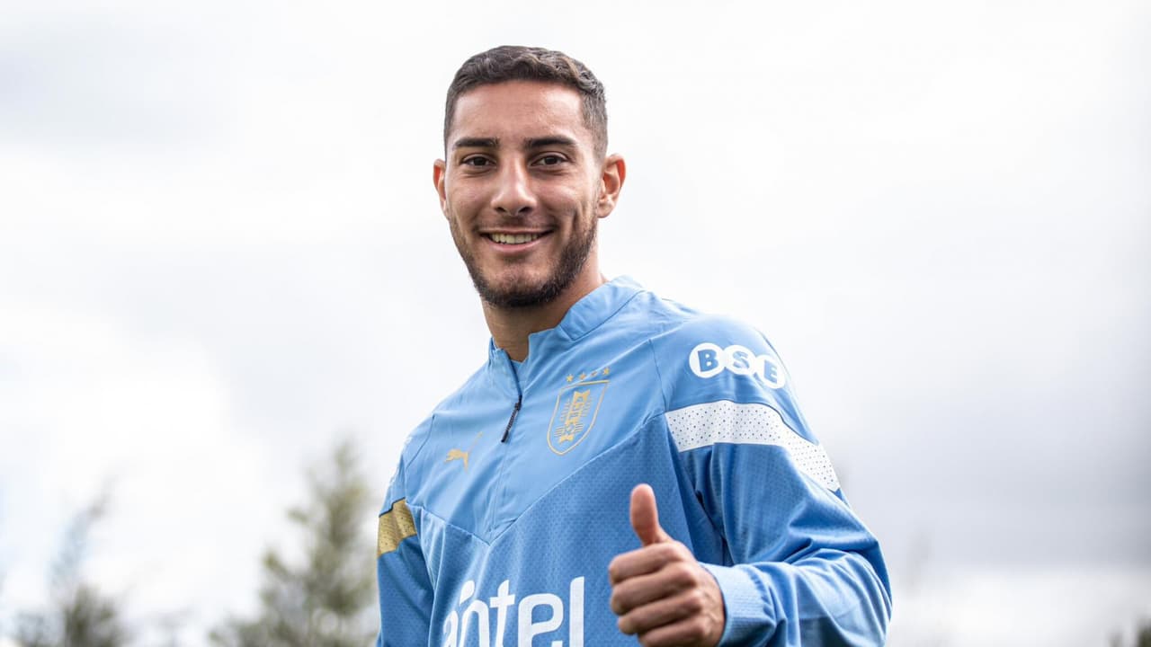 Sebastián Cáceres sufre una fractura de nariz en entrenamiento de selección uruguaya