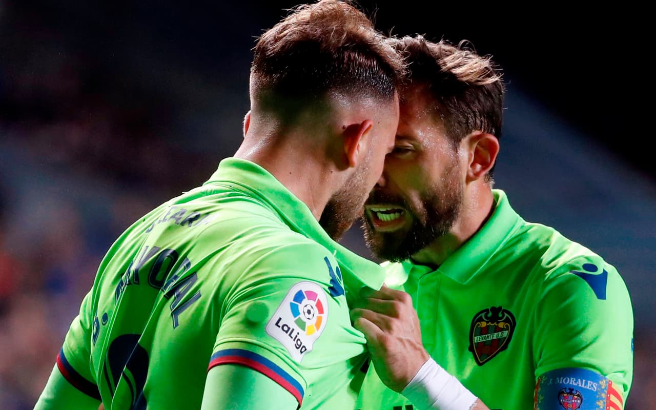 El Levante llegó a 30 puntos en su lucha por no descender, quedándose en el puesto 15. Su próximo partido será en casa contra el Eibar.