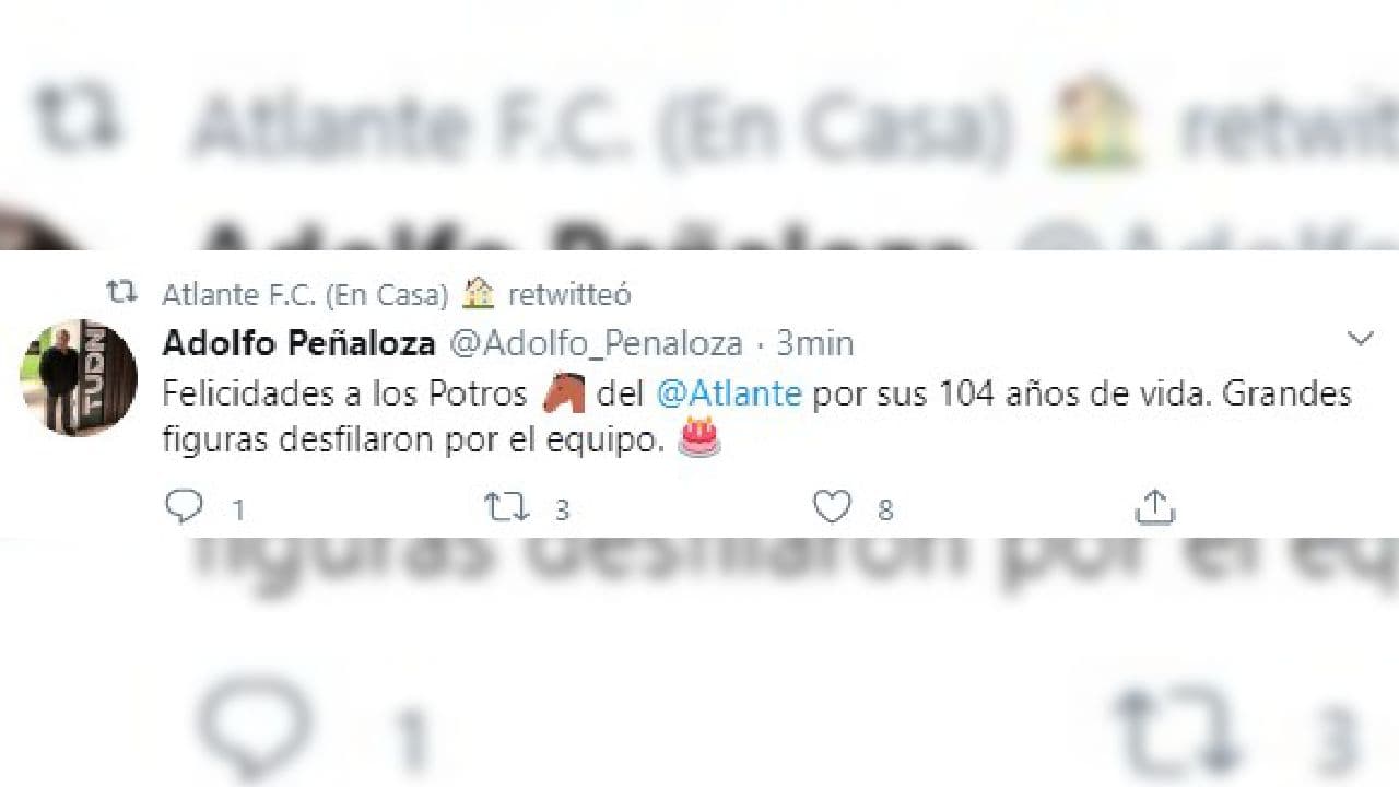 Periodistas, jugadores y exjugadores, celebran un aniversario más del Atlante.