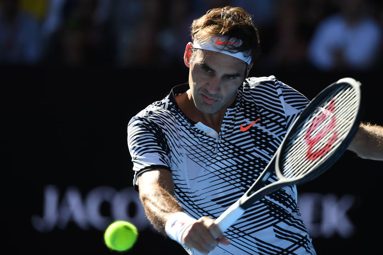 "Tiene fuertes piernas, es rápido y he tenido algo de suerte en el primer set", dijo Federer sobre su adversario, un jugador que cumplirá en un mes 21 años, 200 del mundo, de golpes planos y eléctricos que ha salido de la academia de John McEnroe.