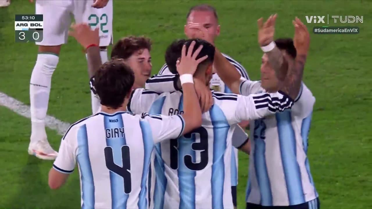 Gol de Argentina, Gol de Cuti Romero, Argentina vs. Bolivia, 3-0