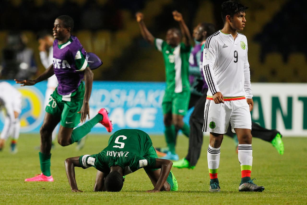 México perdió con Nigeria