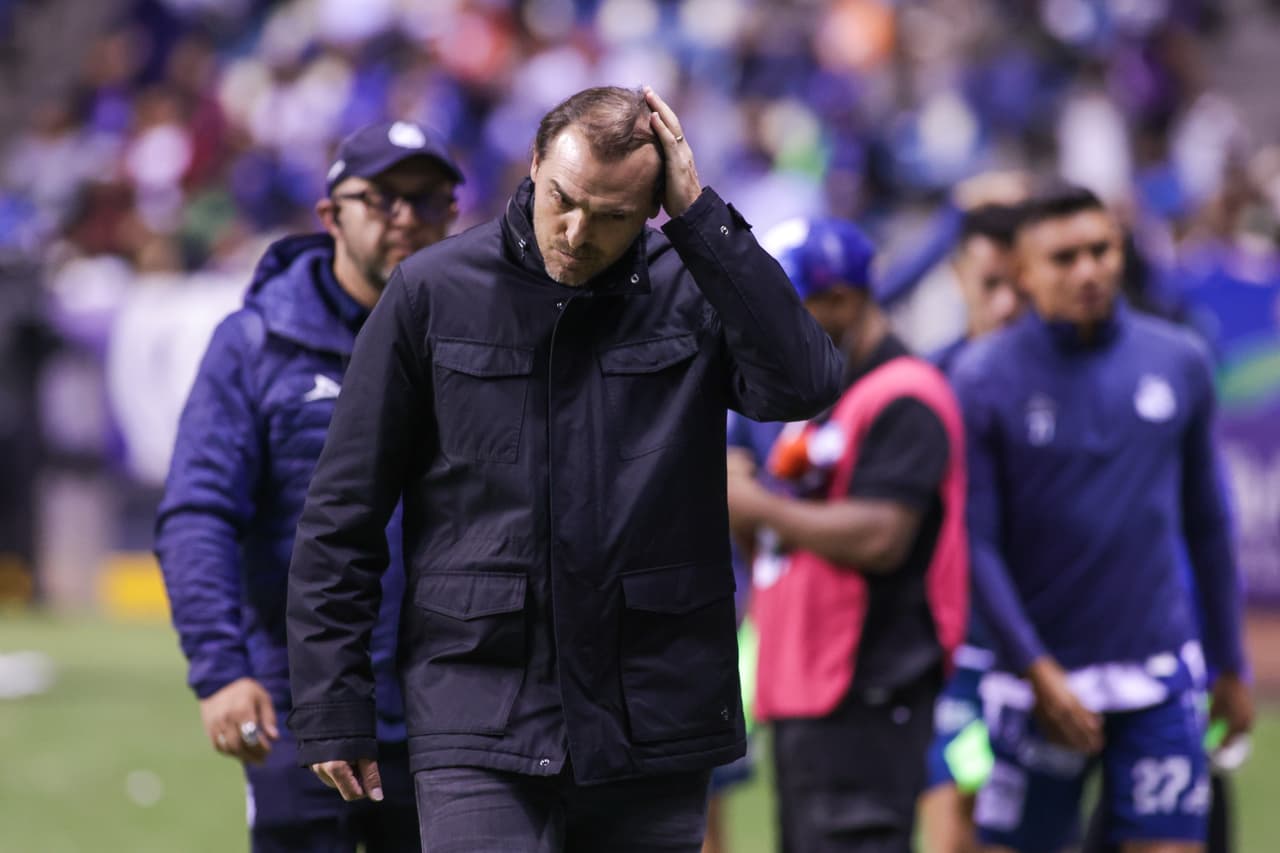 Andrés Carevic dirigó a Puebla por siete juegos.