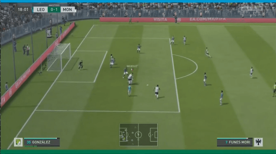 Con Nicolas Sosa en los controles del León y E Cantú por parte de Monterrey, nos regalraon un partidazo intenso en el cual Rayados siempre tuvo la ventaja pero la fiera no se dejó y en los últimos minutos logró realizar el empate para su equipo; ambos se llevan tres puntos.