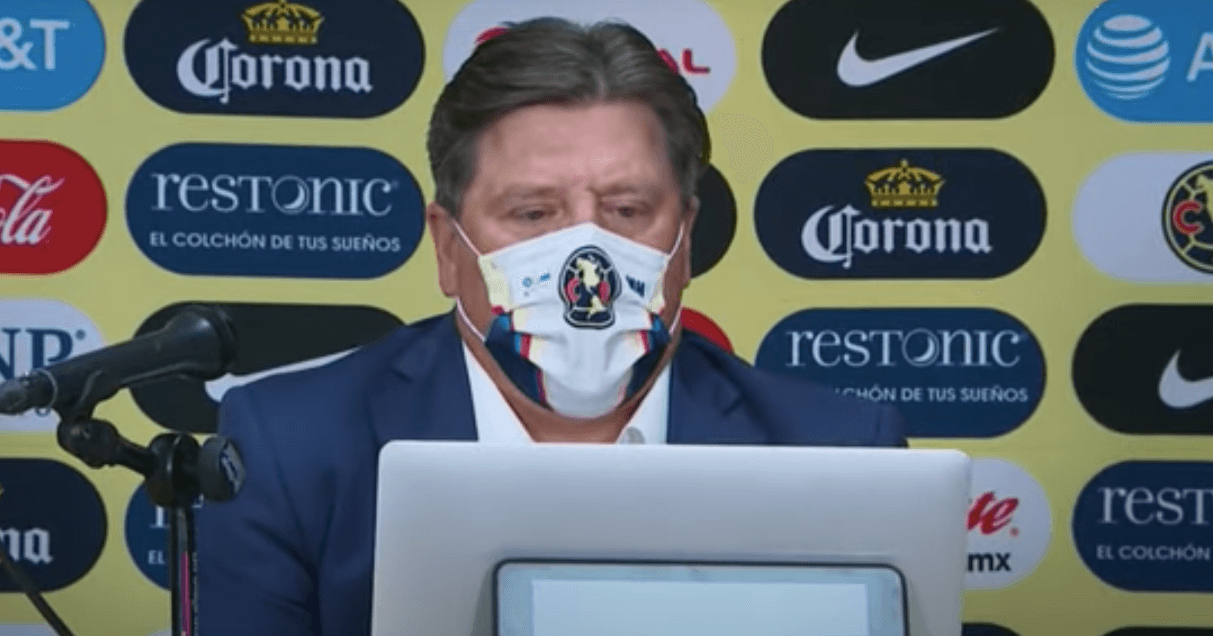 Miguel Herrera no se va tranquilo con el triunfo del América
