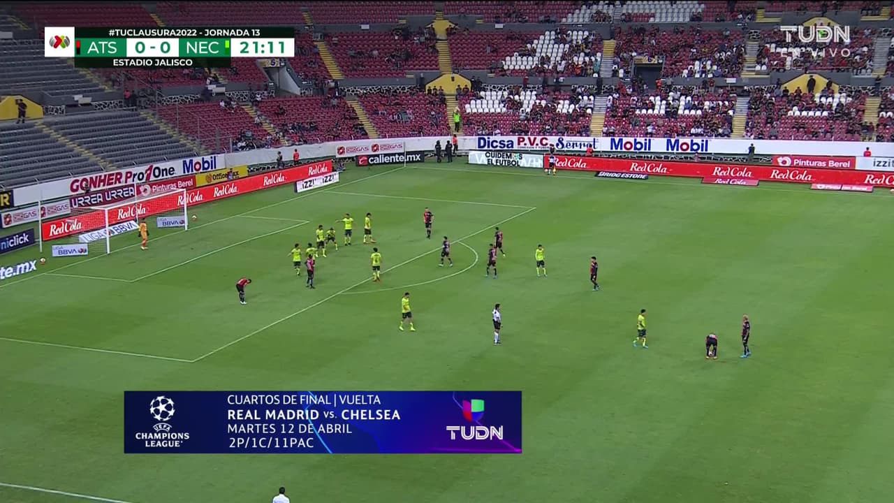 ¡TIRO ATAJADO! disparo por Gaddi Aguirre.