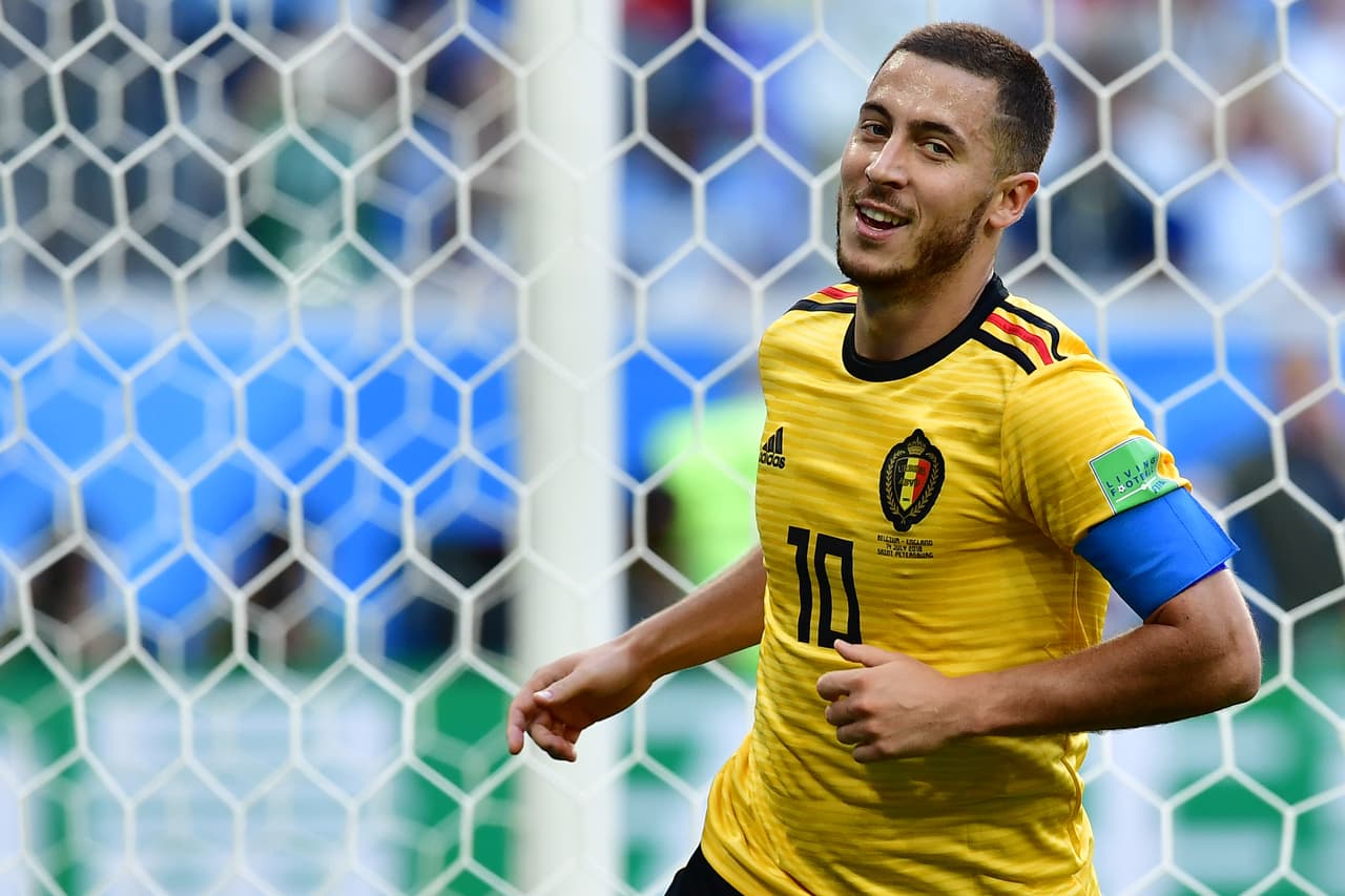 El 2-0 de Hazard fue la anotación número 16 de Bélgica en la Copa del Mundo.