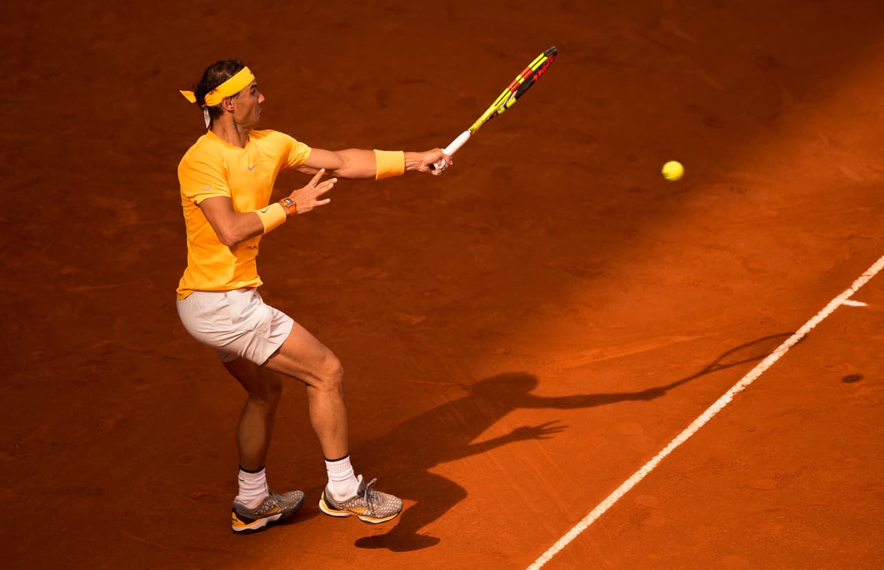 El español llegó con el antecedente de ser reconocido por su poderío en la superficie de polvo de ladrillo.