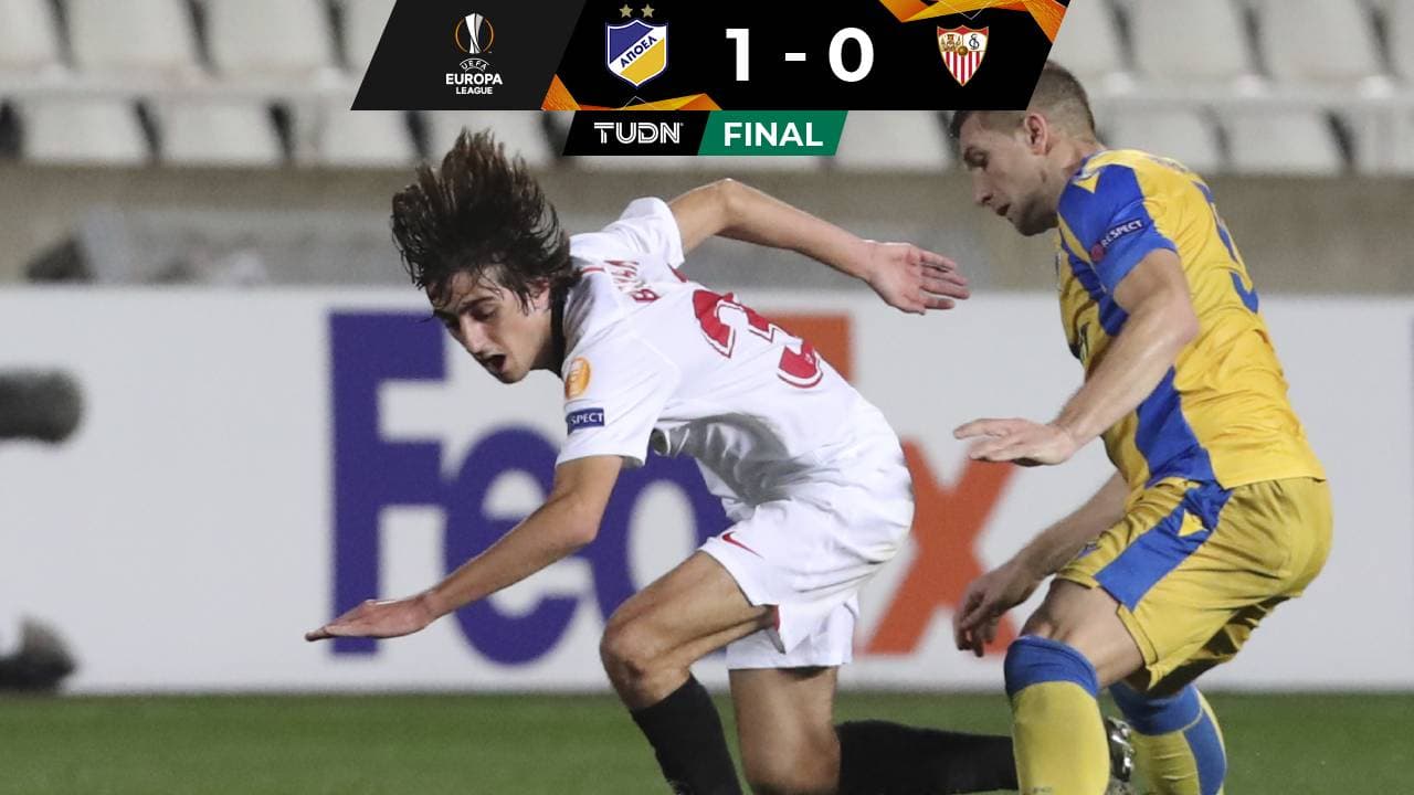 El Sevilla y Chicharito tropiezan en la Europa League