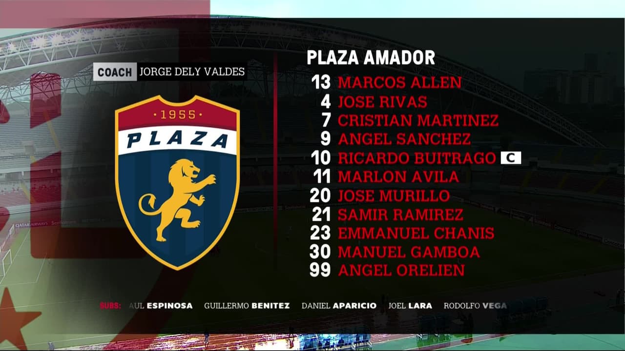 Resumen del partido S. de Guápiles vs Plaza Amador