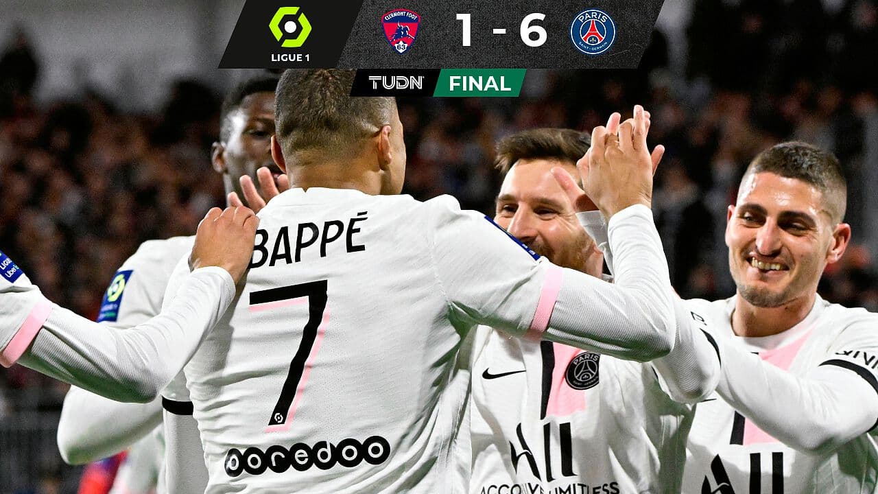 Mbappé es feliz en PSG y lo demuestra con triplete ante Clermont