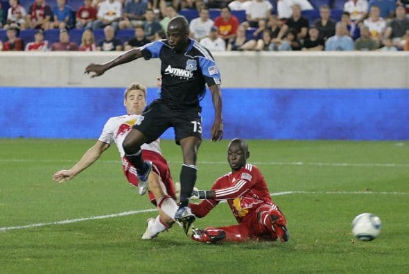 San José no pudo evitar la embestida de los Bulls newyorkinos.