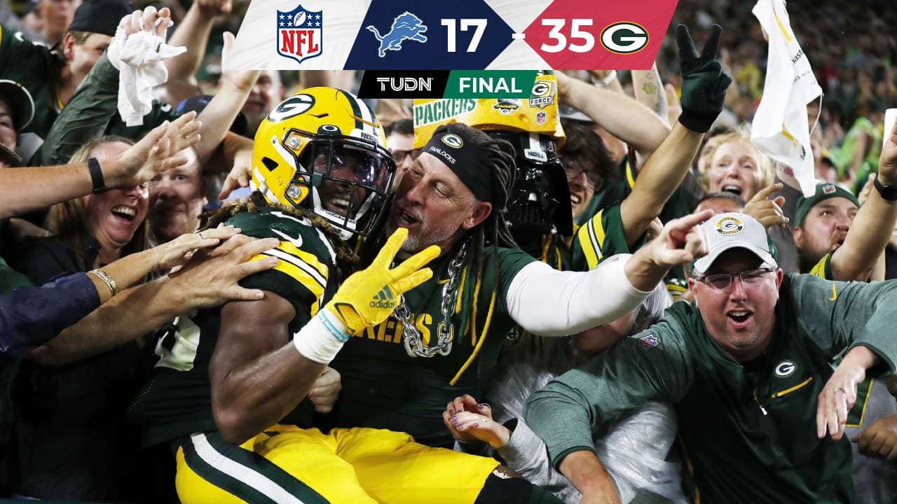 ¡Aplanadora! Packers destroza a Lions con Rodgers inspirado