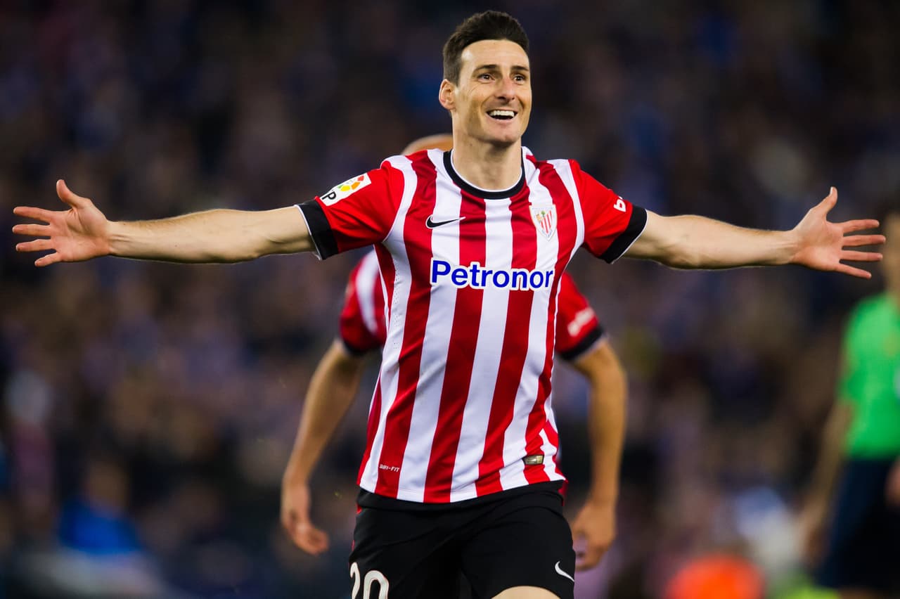 Aduriz lidera goleada de Athletic al Gijón