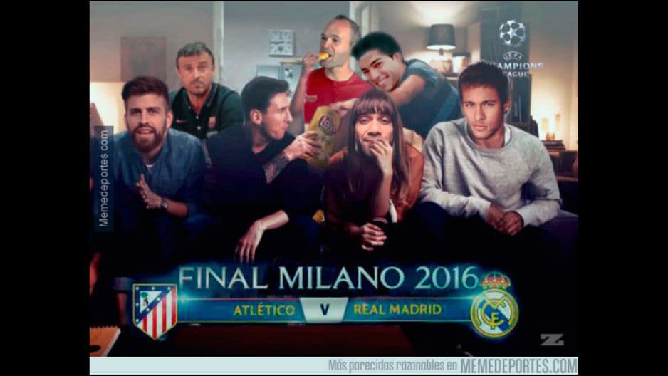 Real Madrid consiguió su undécima Champions League ante el Atlético de Madrid y no faltaron los memes.