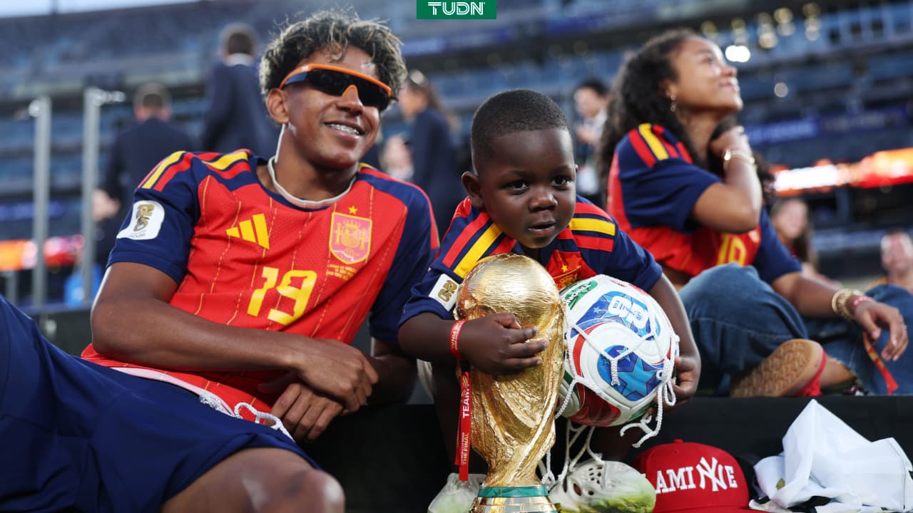 Keyne se robó los festejos de España tras ganar el Mundial 2026