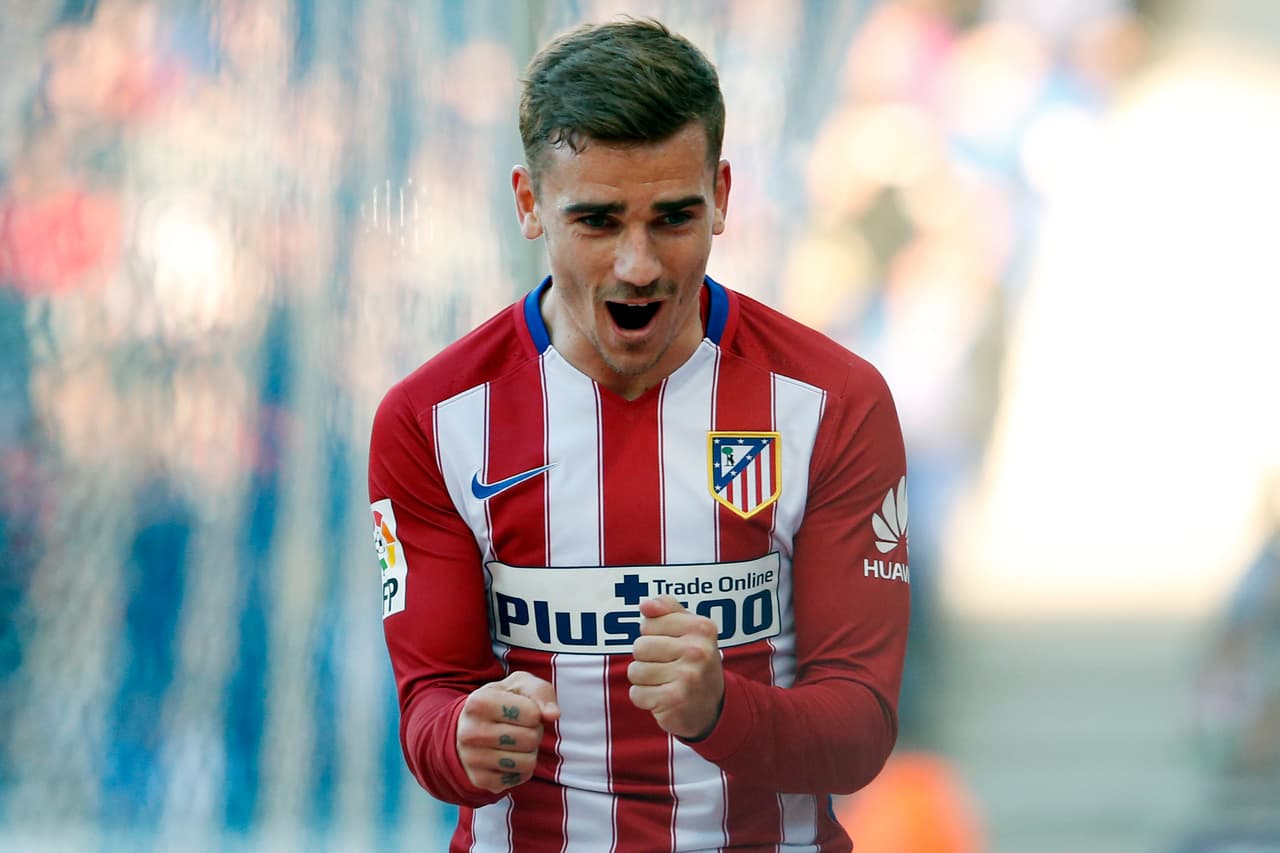 Antoine Griezmann marcó su gol 20 de la Liga