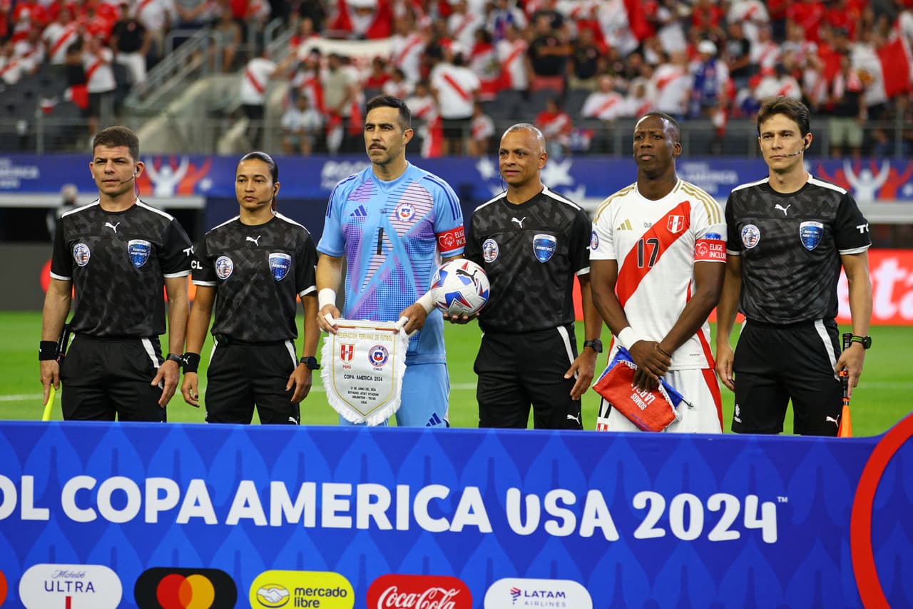 Perú vs. Chile, el primer partido con árbitras en la historia de la Copa América