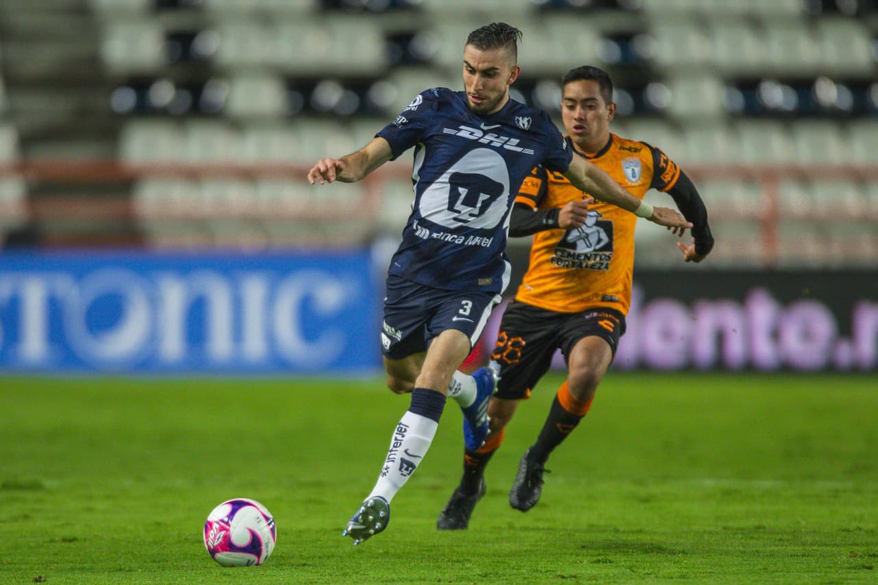 Con goles de Juan Pablo Vigón y Erick Aguirre, Pumas y pachuca no se pueden quedar con la victoria y se conforman con un punto.