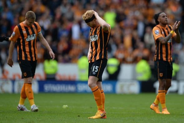 Este empate terminó condenando al Hull City al descenso.