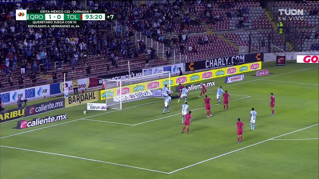 ¡TIRO ATAJADO! disparo por Alexis Canelo.