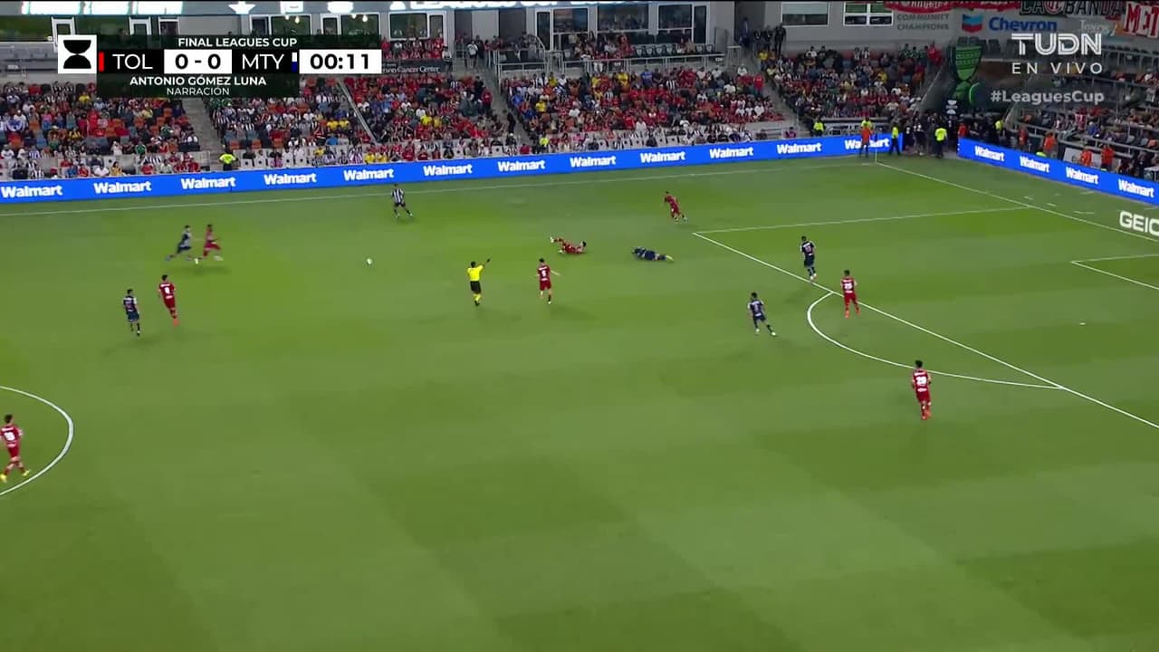 ¡EN VIVO! Arranca con todo la final de la Leagues entre Toluca y Rayados