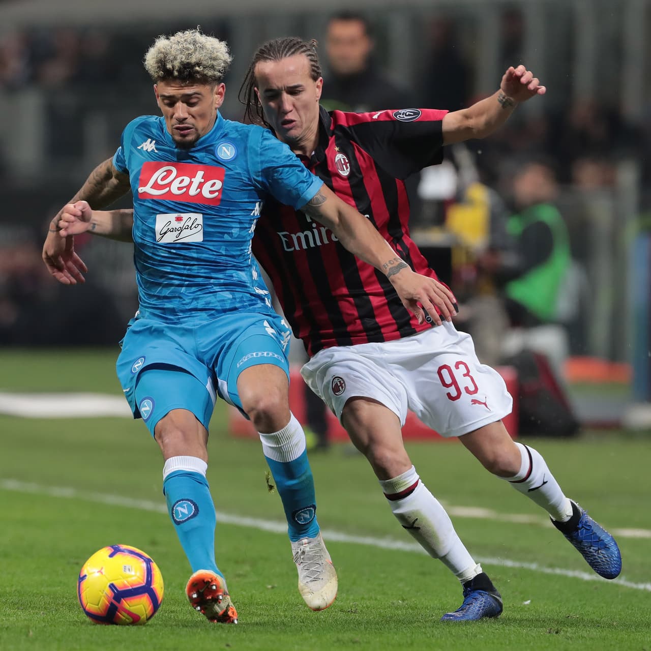 En la próxima jornada el Milan enfrentará a la Roma por la Serie A, mientras que el Napoli recibirá a la Sampdoria.