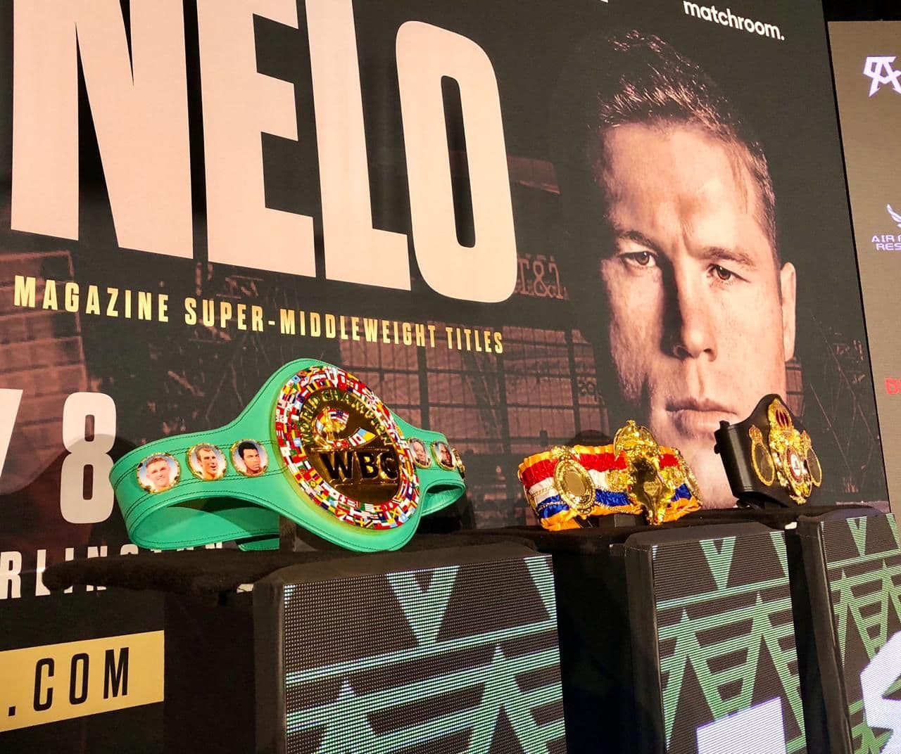 Con tensión entre los peleadores se sintió en todo momento y los preparativos están listos para el duelo de titanes.