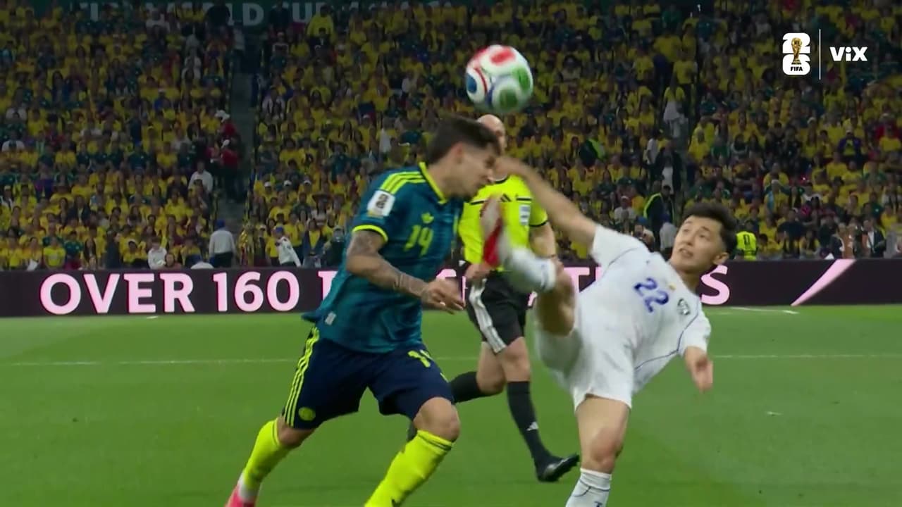 ¡Era la jugada perfecta para Colombia de no ser por esta polémica falta!