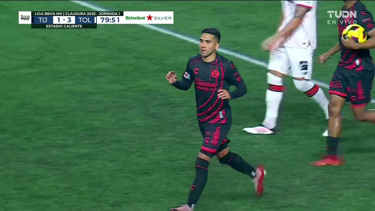 ¡Gol de Xolos! Reynoso acerca a su equipo en el marcador