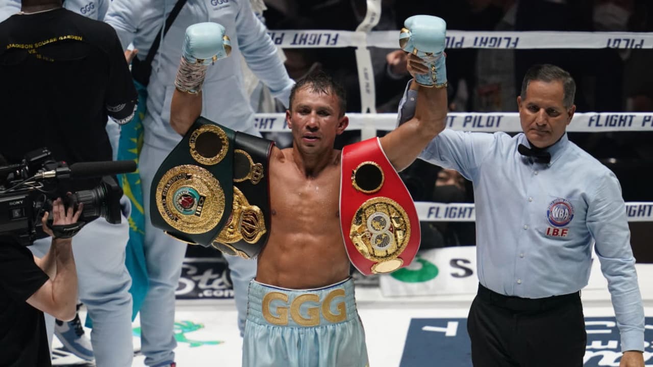 Gennady Golovkin, el gran rival en la historia de Canelo 'Alvarez'.