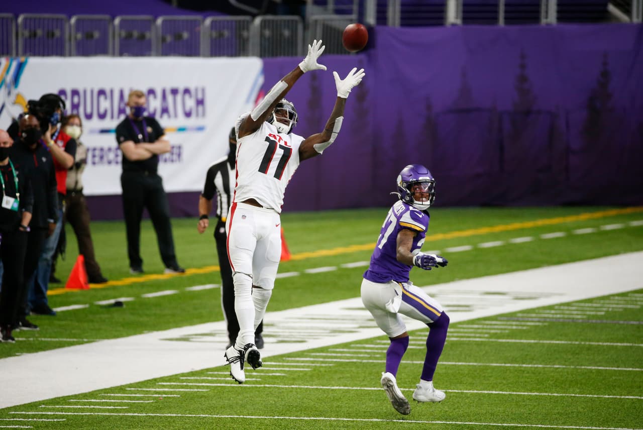 Julio Jones vuleve a ser fundamental en la primer victoria de los Falcons al derrotar 40-23 a los Minnesota Vikings.