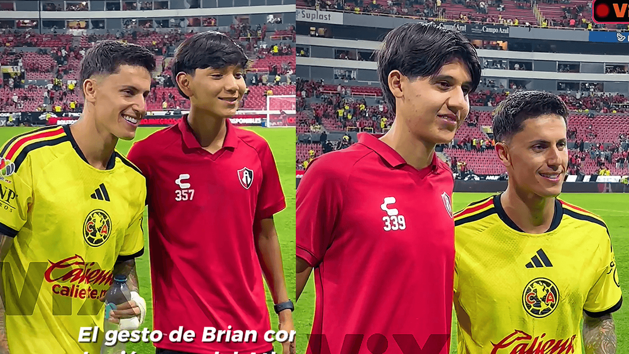 Brian Rodriguez muestra su humildad con canteranos del Atlas