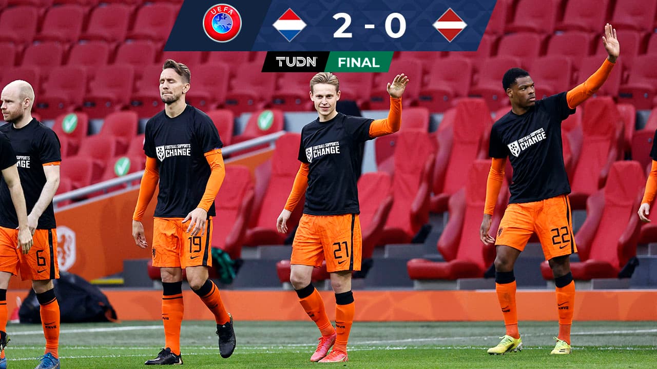 Holanda vence a Letonia y se une a protestas de derechos humanos