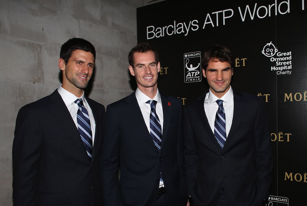 Federer y Djokovic lamentan el retiro prematuro de Andy Murray