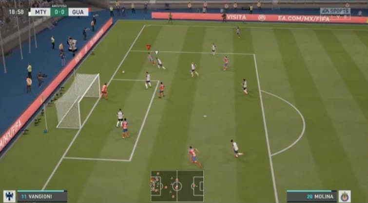 Gudiño logra despertar en el segundo tiempo y consigue sacar el empate ente los Rayados de Luis Cárdenas.